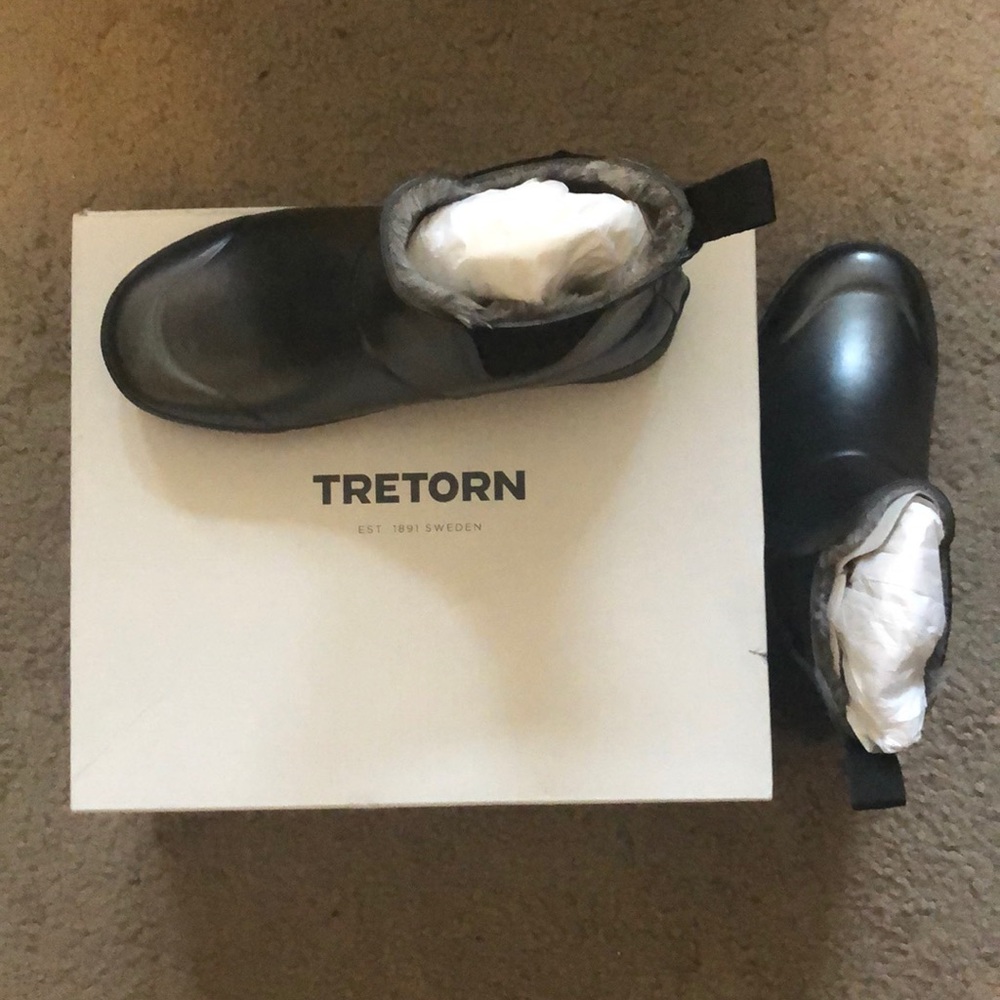 NWT Tretorn Womens Chelsea Rain Boots Size 5